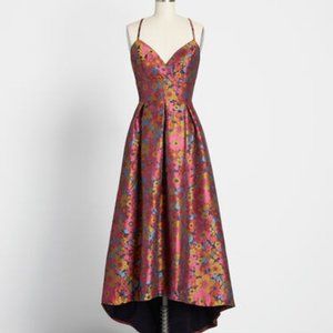 Modcloth Hutch Suite Your Fancy High Low Dress